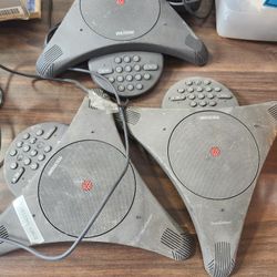 3 POLYCOM SOUNDSTATION 