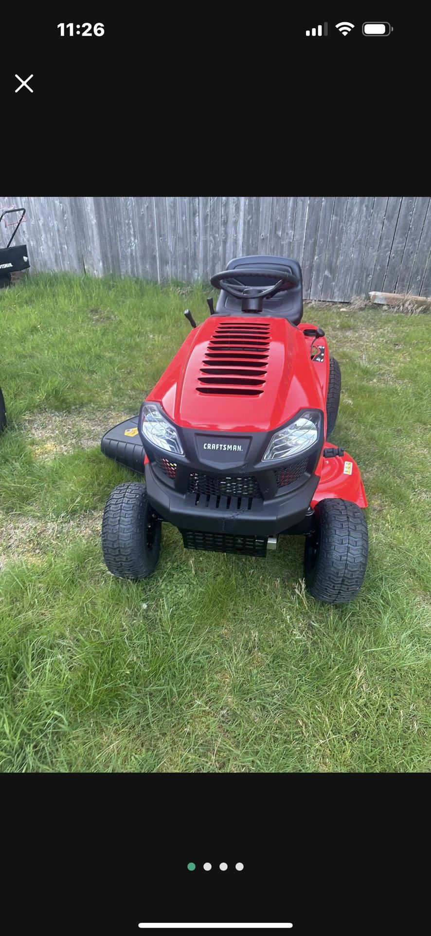 Brand New Craftsman Riding Lawnmower T110