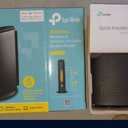 Tp-link CABLE MODEM WiFi Router
