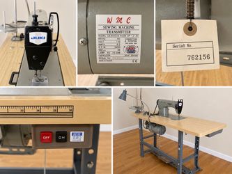 A JUKI DDL-5530 Industrial Sewing Machine – Complete Working Setup