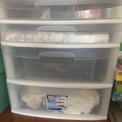 Large Wide Sterilite Drawer Storage