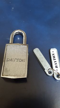 Fancy Dayton padlock