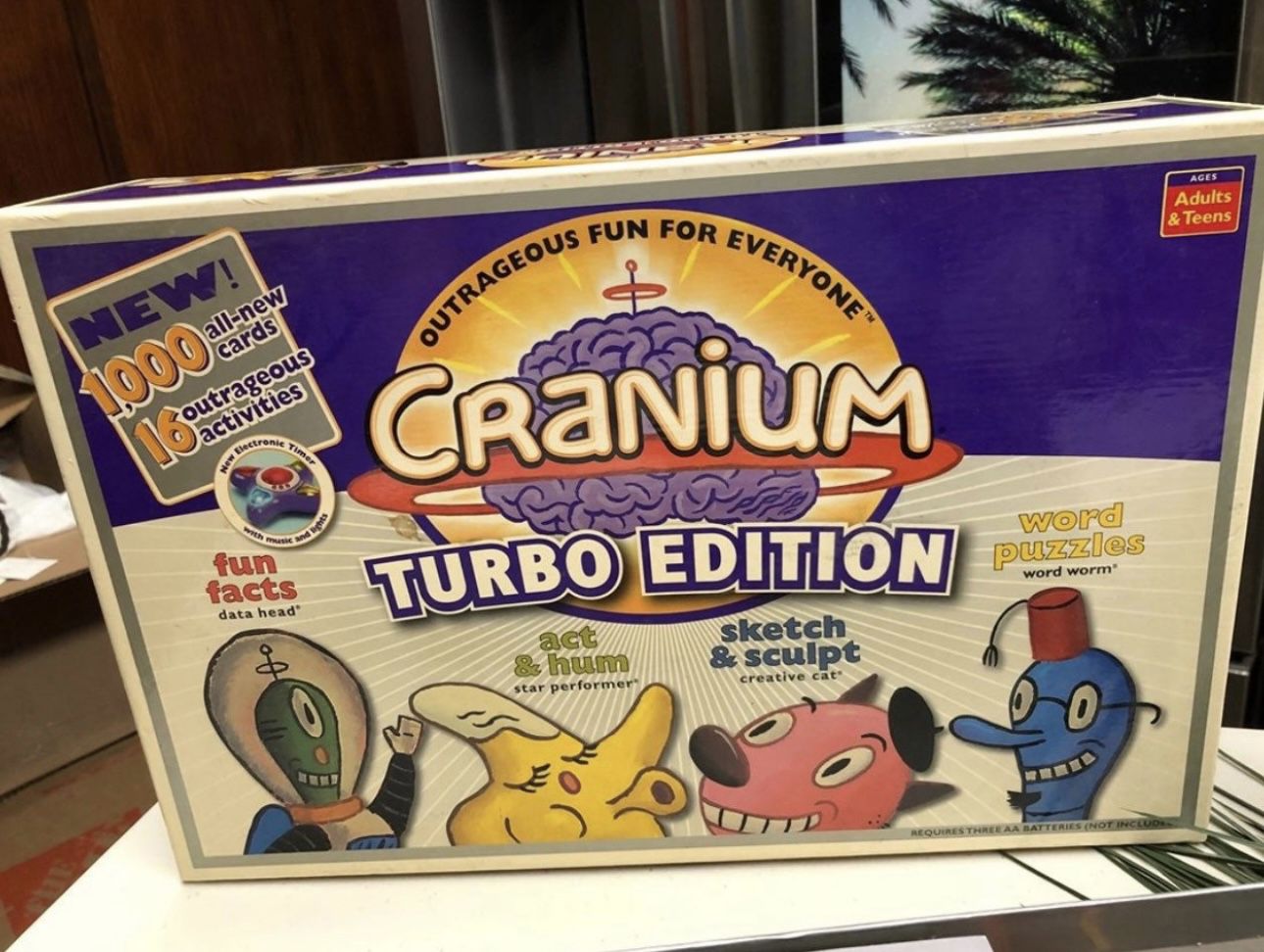Cranium Turbo Edition 16 outrageous activities Board Game