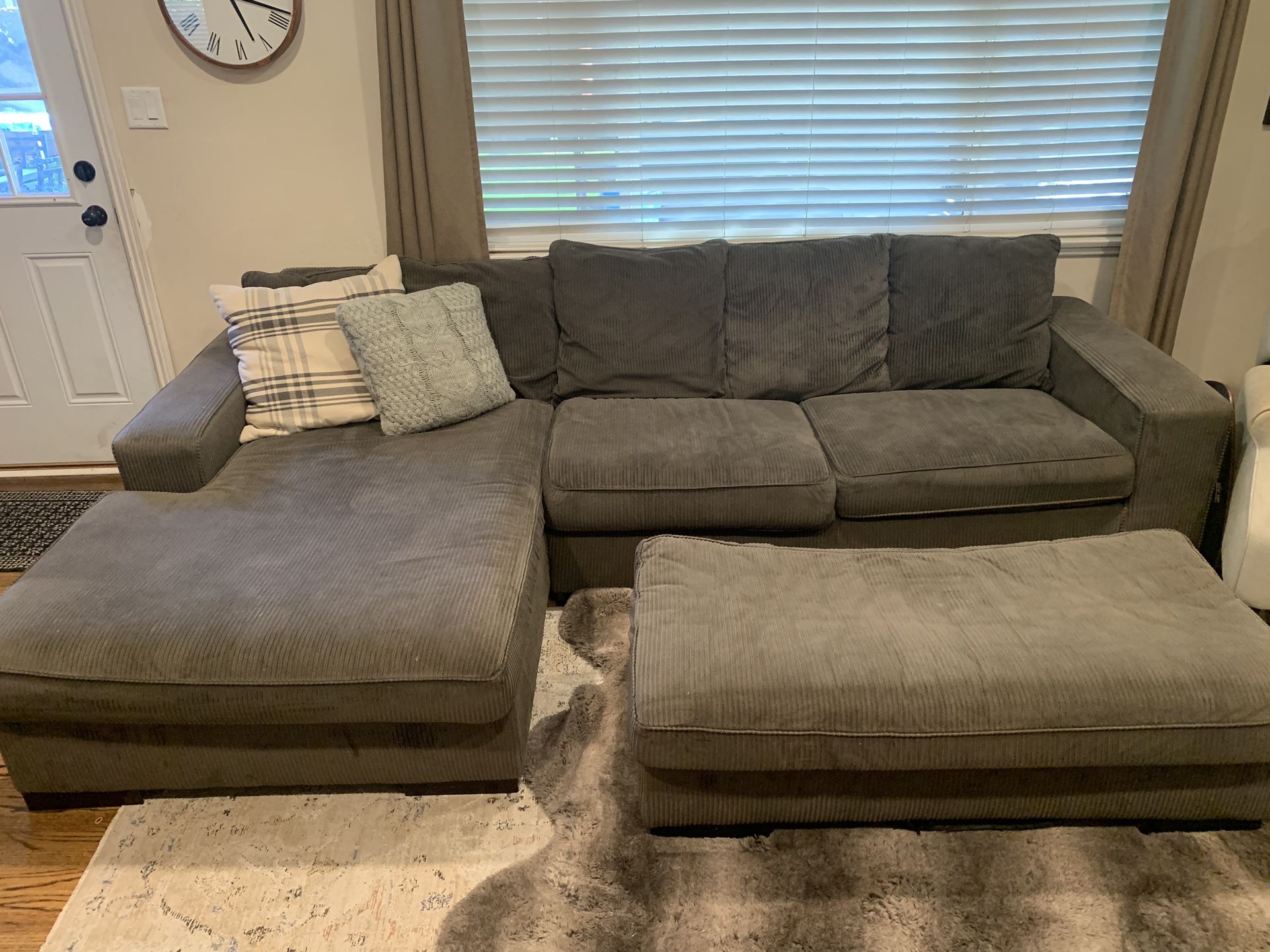 Grey Sectional Couch