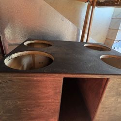 Custom (4) 15" Quad Subwoofer Enclosure 