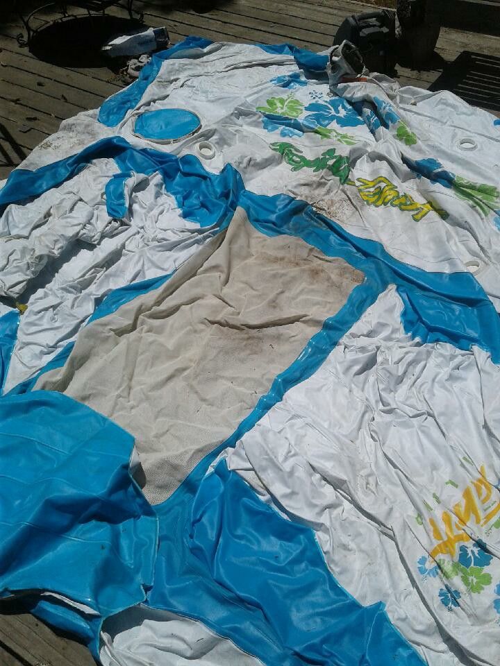 8 Person Tropical Tahiti Floating Island Raft