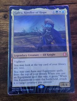 Magic: The Gathering   Aura of Courage commander deck, 100-card Commander deck.