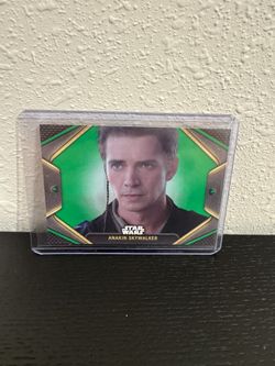2023 Topps Obi Wan Kenobi Green Parallel Anakin Skywalker /75 Star Wars