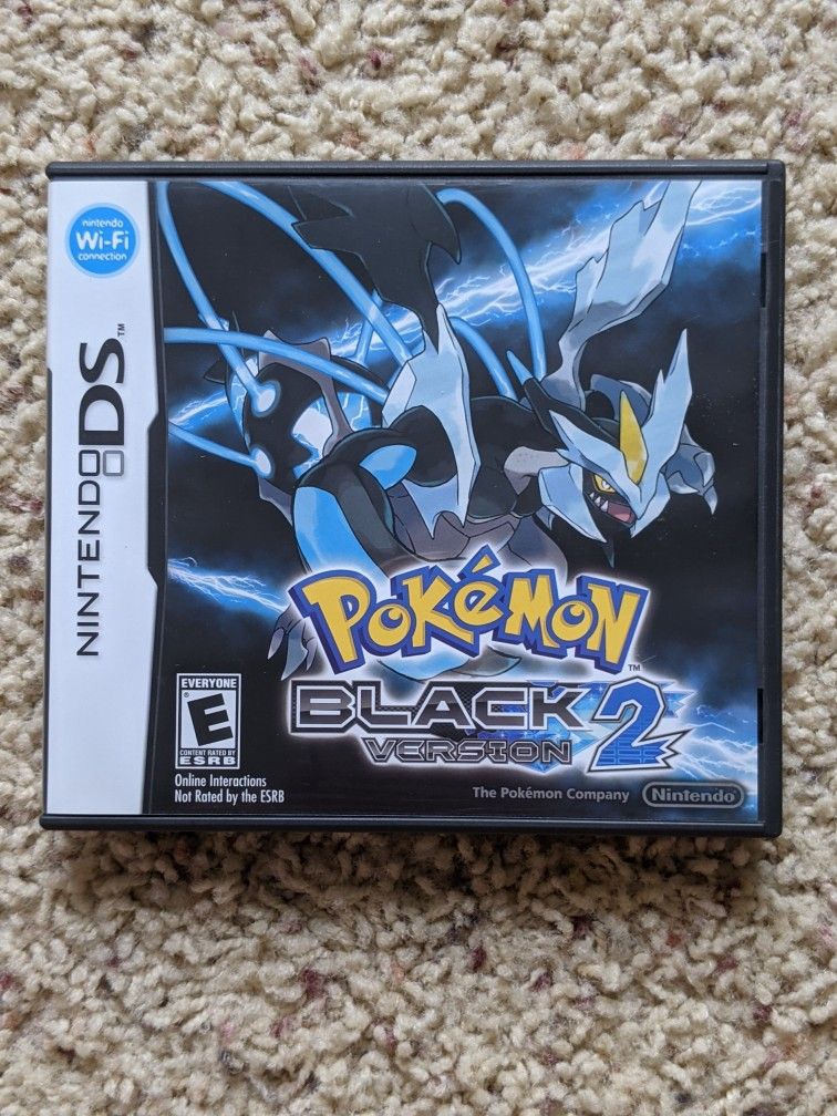 Pokemon Black 2 For Nintendo DS