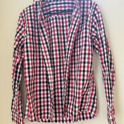 women small plaid shirt 