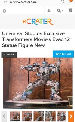 Large 12in Transformer Collectible Statue
