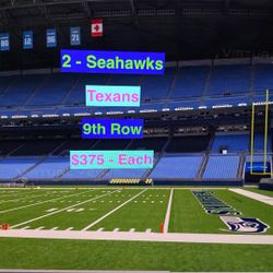 Seahawks Texans Tickets