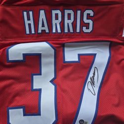 Patriots autographed Jersey