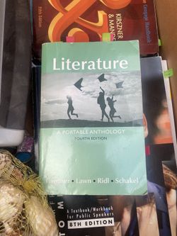 Literature A Portable Anthology 4th Edition