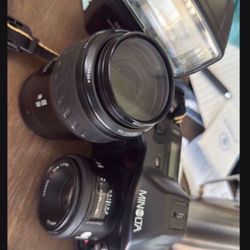 Minolta Maximum 9Xi  W/ 2 lens this and flashlight