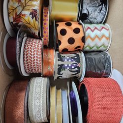 Box Of Fall Ribbon