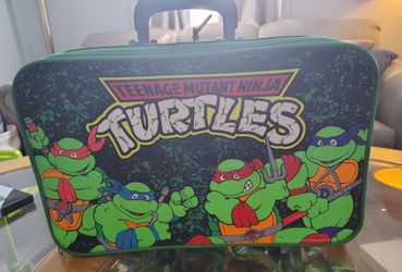 Vintage 1989 Ninja Turtles Luggage/Brief Case