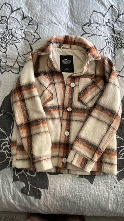 Hollister Plaid Shacket Size XS