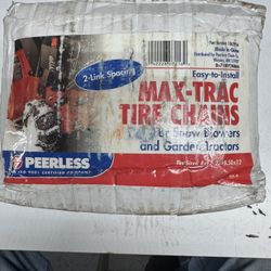 Brand New Peerless Max-Trac Tire Chains Size In Pic. Must Pick Up