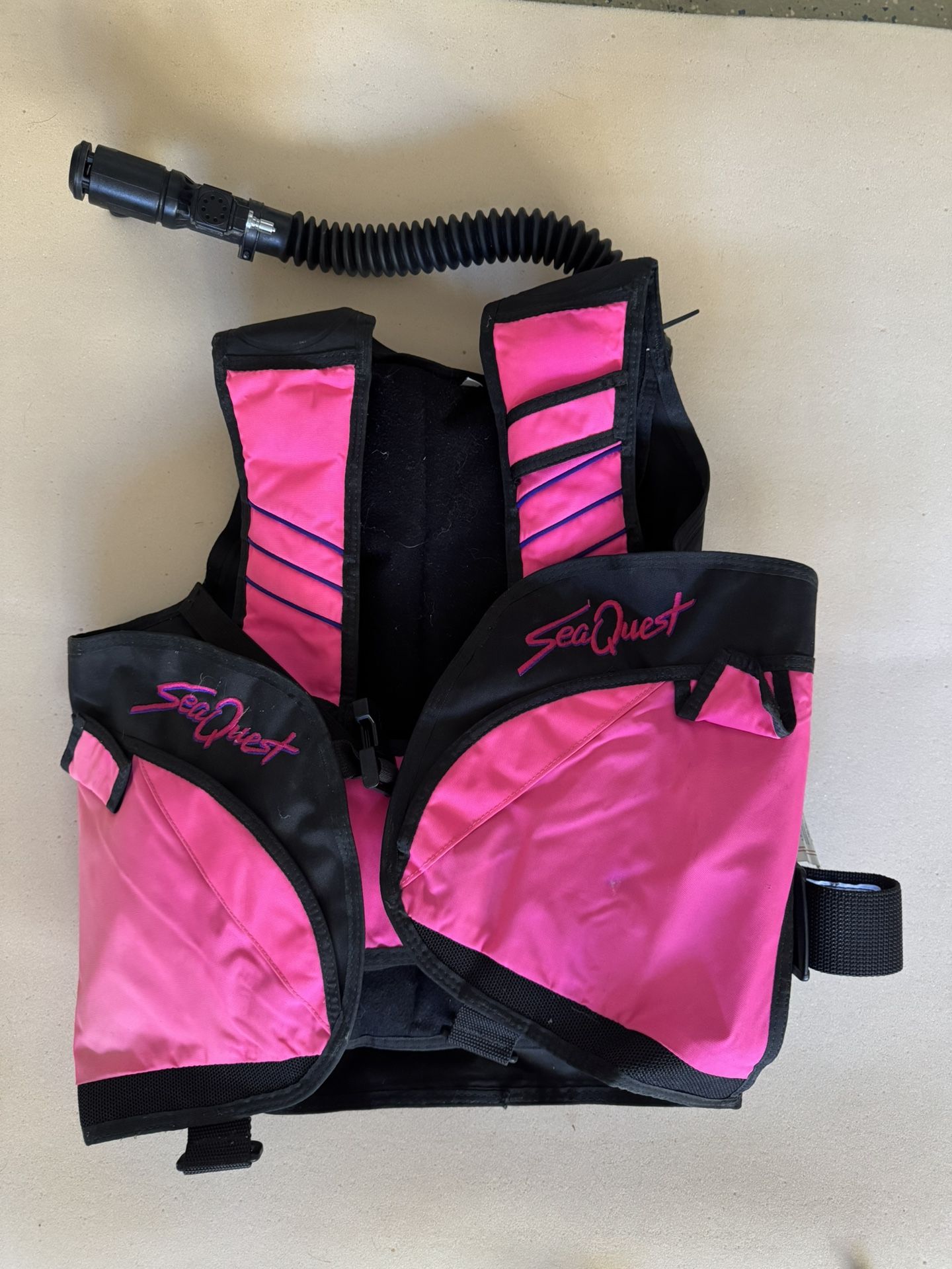Seaquest Size S BCD. (for Scuba Diving)