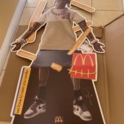 Travis Scott Action Figure Life Cut Out