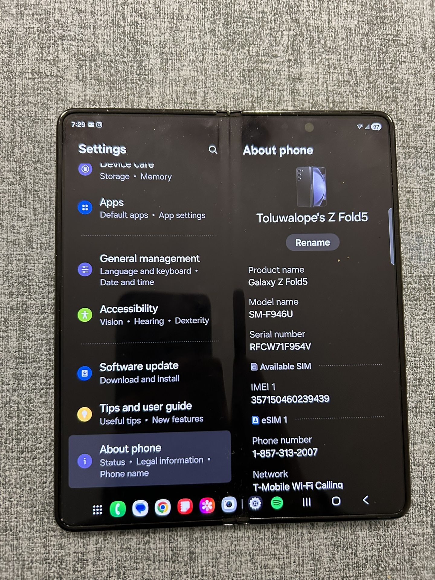 Samsung Galaxy Z Fold 5