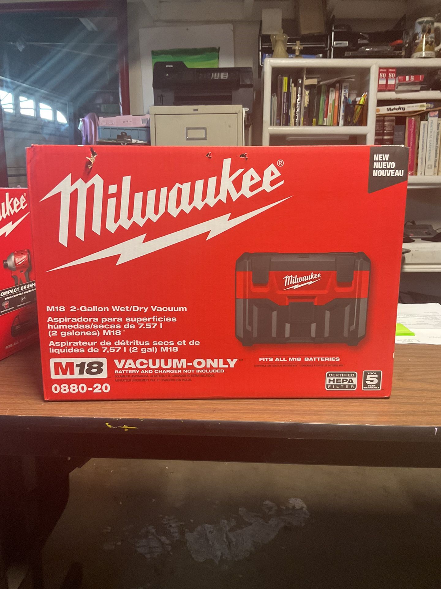 NEW M18 Vaccum 