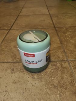 Tedemei Insulated Soup Cup with Spoon