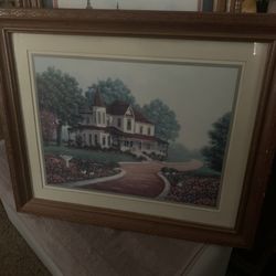 Victorian Farm House Picture