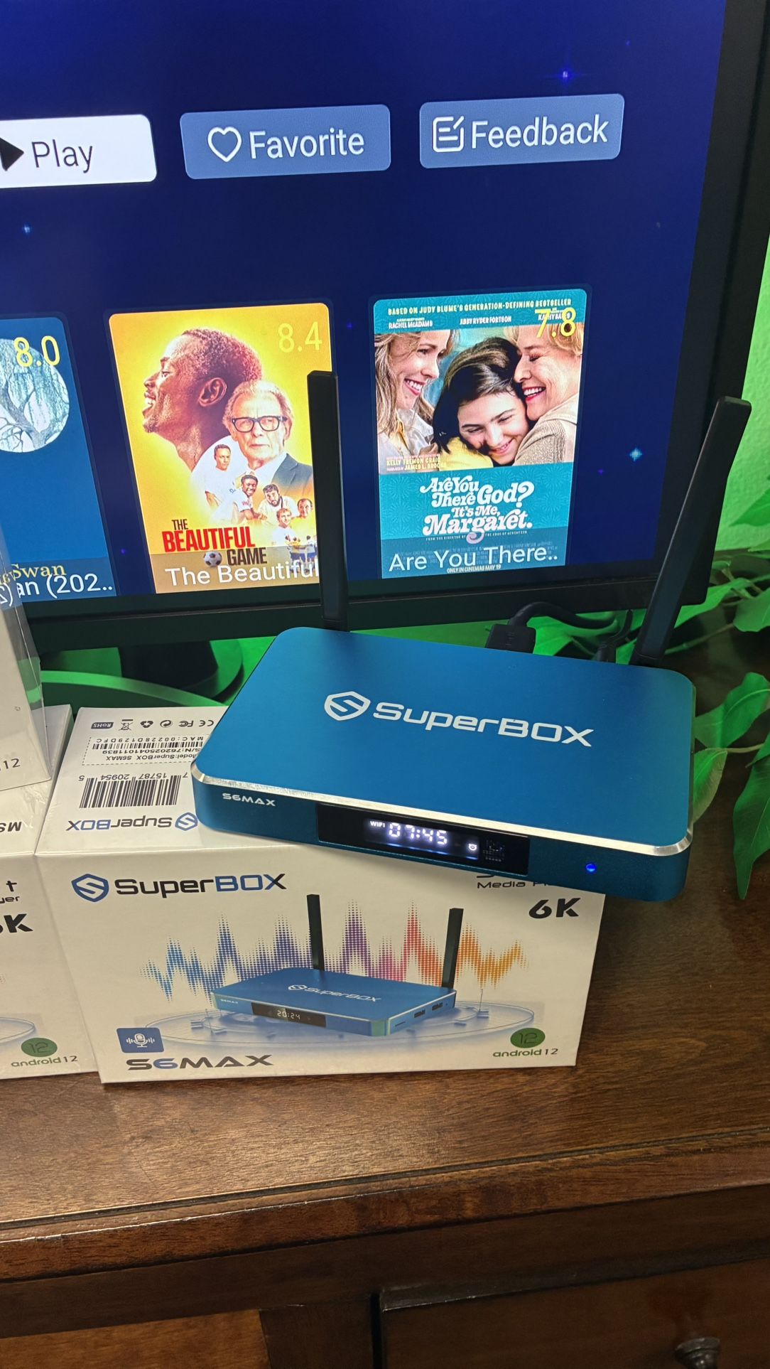 NEW SuperBox S6 Max Android Streaming Device – New