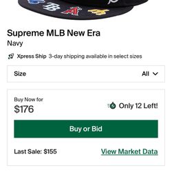 Supreme MLB New Era Hat