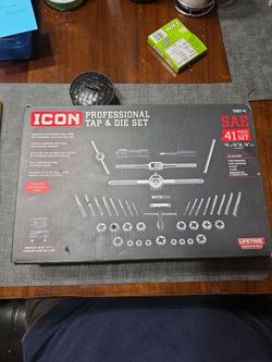 ICON Professional SAE 41-Piece Tap & Die Set