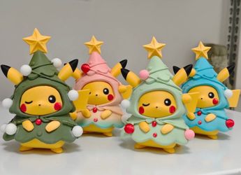 3D printed Christmas limited edition Pikachu