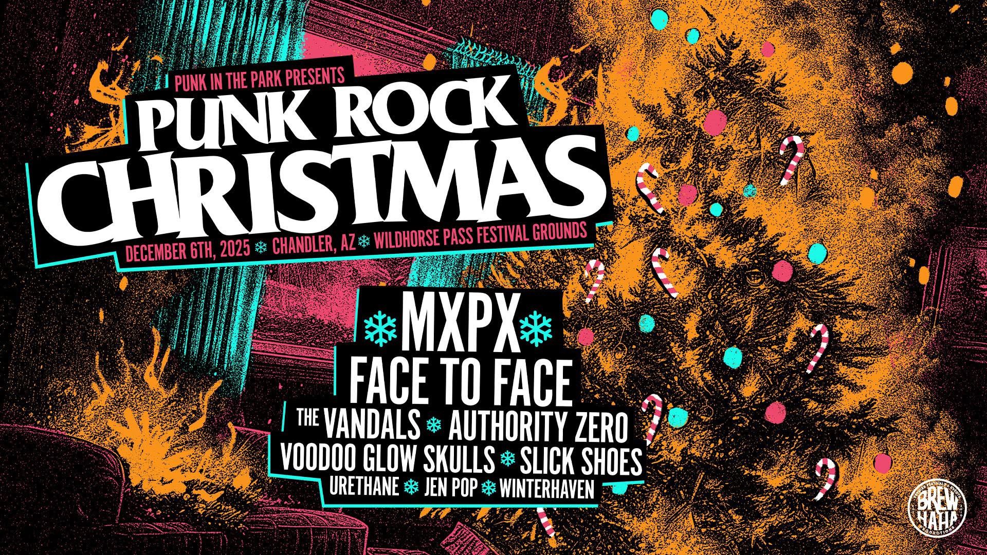 PUNK ROCK CHRISTMAS $40/tix $80/pair - CHANDLER, AZ - Saturday DECEMBER 6, 2025