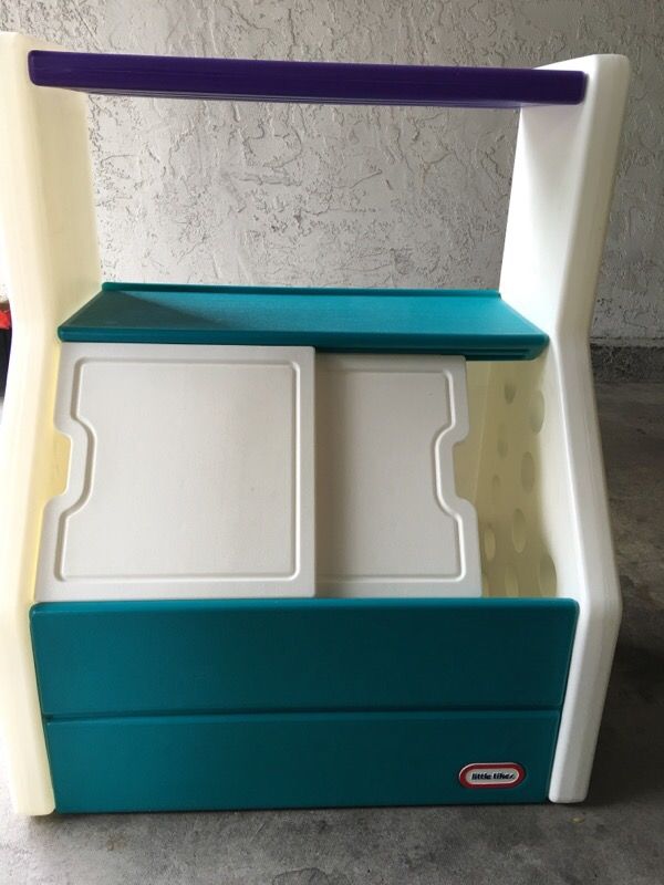 toy box book shelf combo