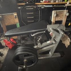 Leg Extension / Leg Curl Machine