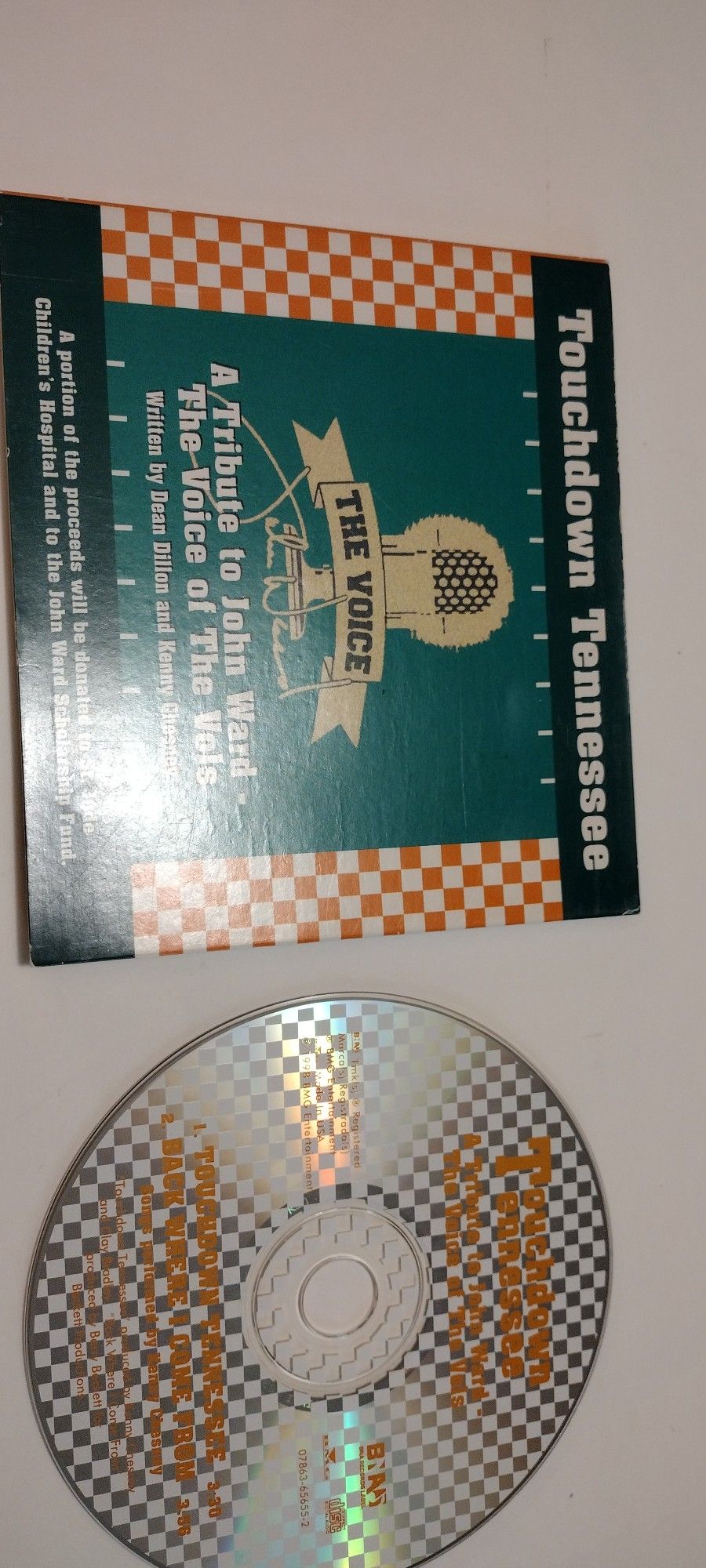 Touchdown Tennessee CD