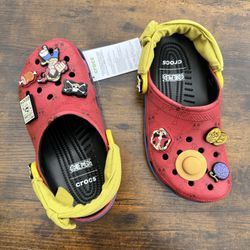 Crocs One Piece Monkey D Luffy  Men Size 4 / Women Size 6