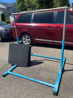 Gymnastics Bar w/ foam mat