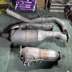 OEM Dodge Diesel Pickup Complete Factory Exhaust System