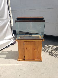 Fish Tank With Stand And Light