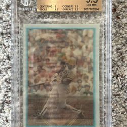 Barry Bonds - 1986 Sportflics Rookie (Graded 9.5)