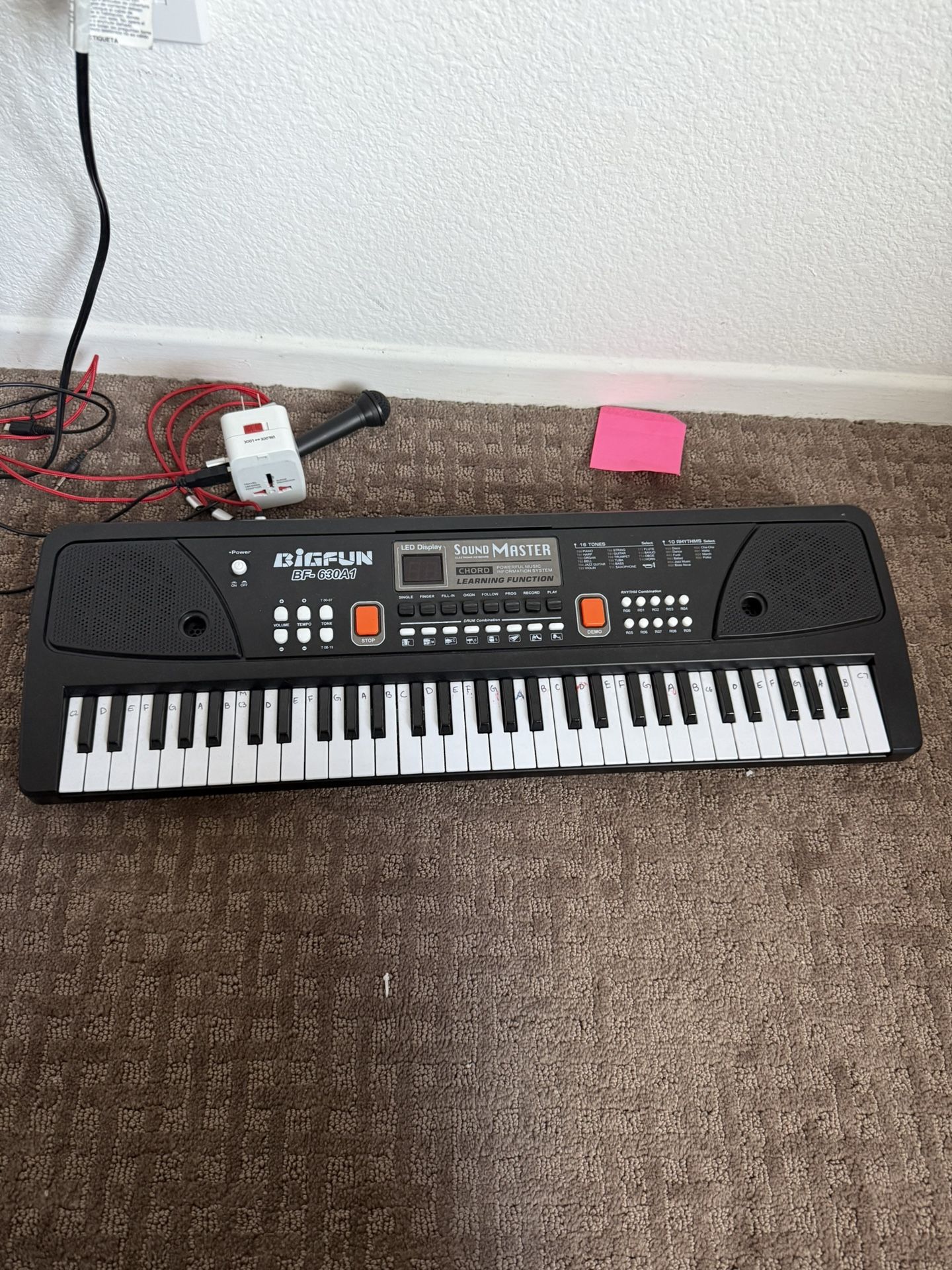 Keyboard -61 Keys - Big fun Brand