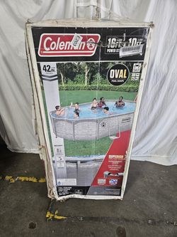 16' x 10' x 42" Oval Above Ground Pool Set