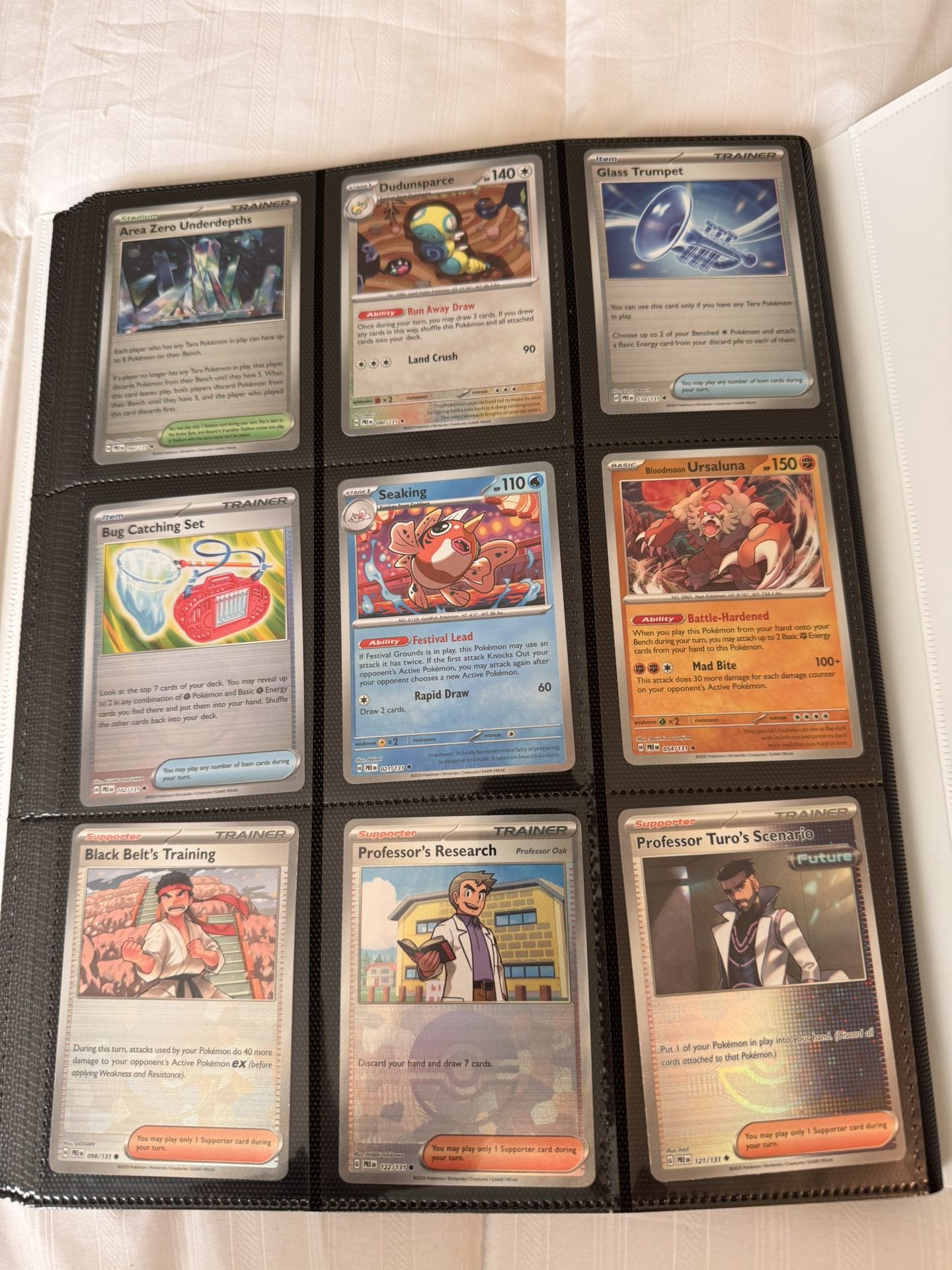 Pokémon Prismatic Evolutions card lot holo pokeball Lot of 9
