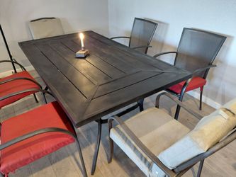 Metal Patio Table and Chairs