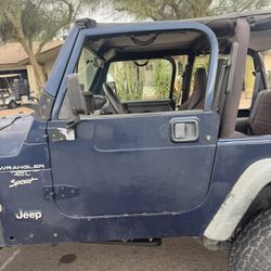 Full Metal Doors For Jeep Wrangler Tj