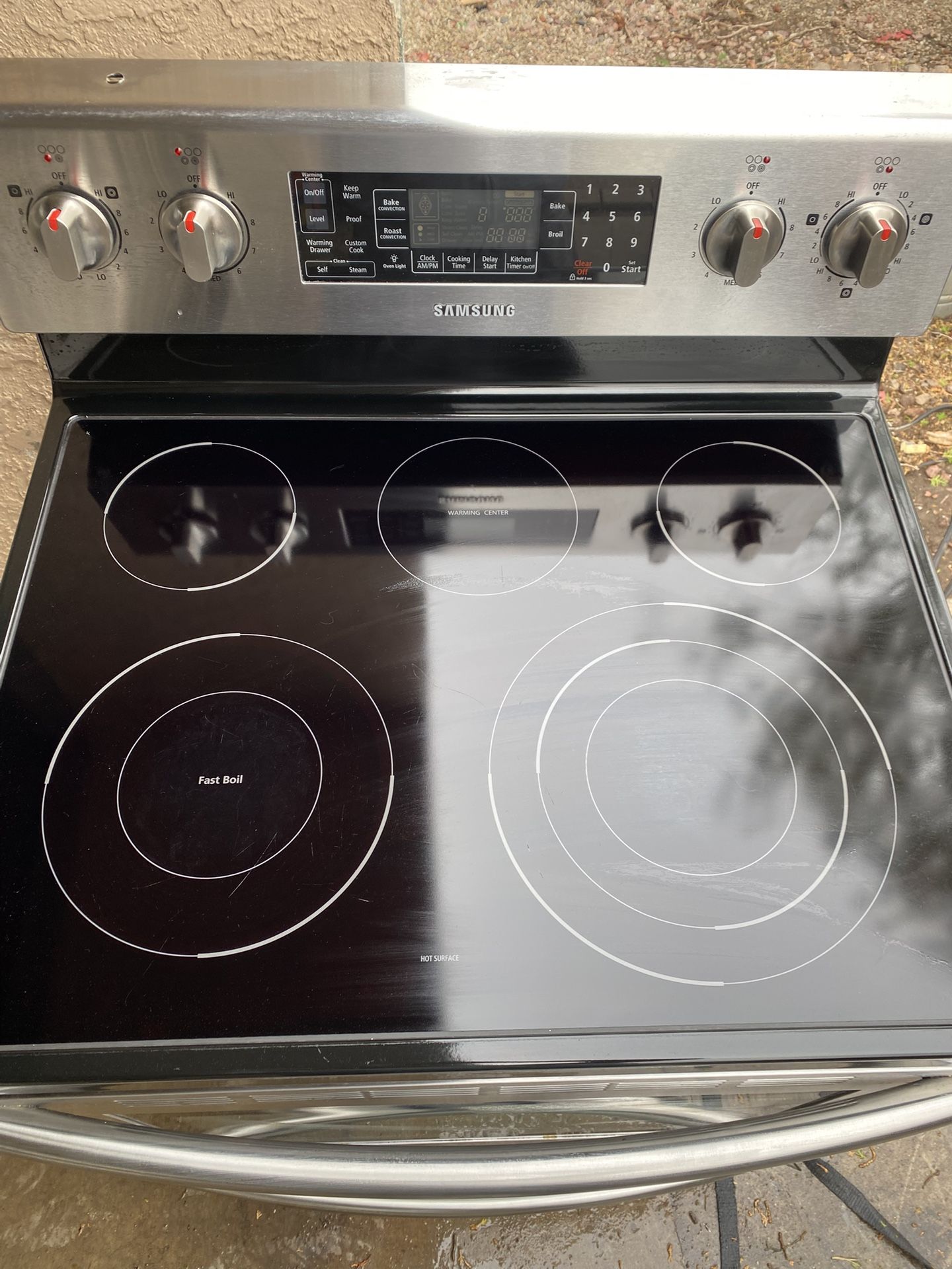 Stove Stainless Electric And Gas