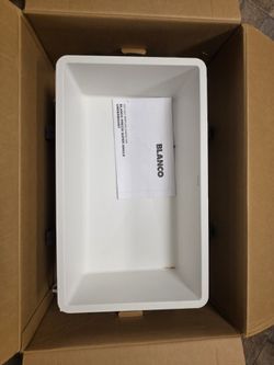 Blanco Precis 32" Undermount Sink — Contractor Special — White Silgranit