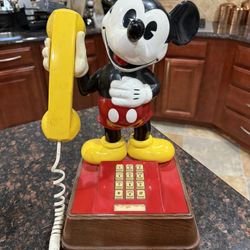 Mickey Mouse 1970 Dial Phone
